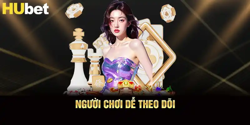Người chơi dễ theo dõi