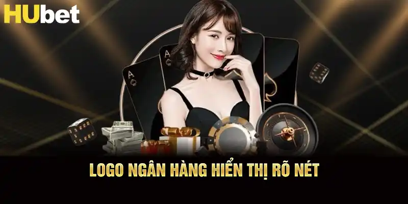 Logo ngân hàng hiển thị rõ nét